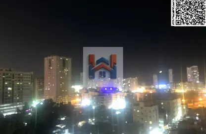 شقة - غرفة نوم - 2 حمامات للايجار في أورينت تاور 1 - أورينت تاور - البستان - عجمان
