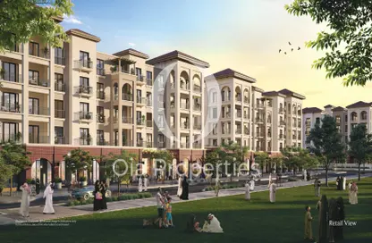 Apartment - 1 Bedroom - 2 Bathrooms for sale in Bloom Living - Zayed City (Khalifa City C) - Khalifa City - Abu Dhabi