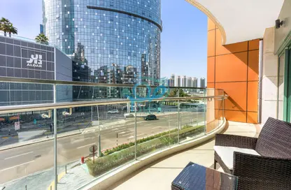 Balcony image for: Apartment - 1 Bedroom - 2 Bathrooms for rent in Reem Diamond - Shams Abu Dhabi - Al Reem Island - Abu Dhabi, Image 1