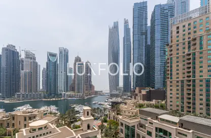 Apartment - 2 Bedrooms - 3 Bathrooms for rent in Al Mesk Tower - Emaar 6 Towers - Dubai Marina - Dubai