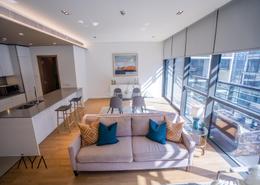 Living / Dining Room image for: Apartment - 1 bedroom - 2 bathrooms for rent in Building 5 - City Walk - Dubai, Image 1