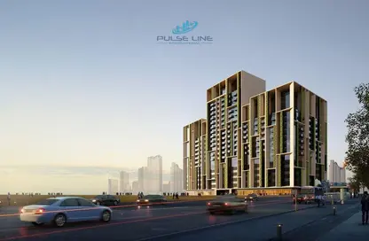 Outdoor Building image for: Apartment - 2 Bedrooms - 3 Bathrooms for sale in Neva Residences - Jumeirah Village Circle - Dubai, Image 1