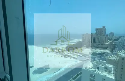 Apartment - 2 Bedrooms - 2 Bathrooms for rent in Ajman Corniche Residences - Ajman Corniche Road - Ajman