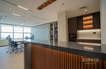 Office Space - Studio - 2 Bathrooms for rent in Swiss Tower - JLT Cluster Y - Jumeirah Lake Towers - Dubai