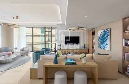Apartment - 3 Bedrooms - 3 Bathrooms for sale in Bulgari Resort  and  Residences - Jumeirah Bay Island - Jumeirah - Dubai
