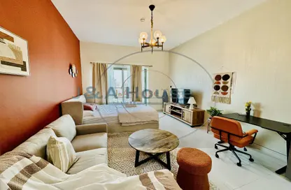Apartment - Studio - 1 Bathroom for rent in Wavez Residence - Liwan - Dubai Land - Dubai