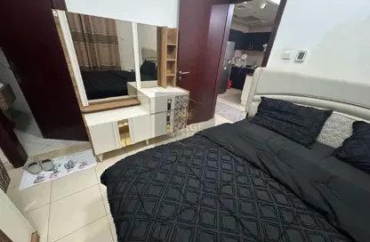 Apartment - 1 Bedroom - 2 Bathrooms for rent in Al Naemiya Towers - Al Nuaimiya - Ajman