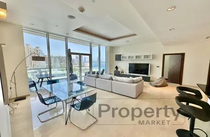 Apartment - 2 Bedrooms - 3 Bathrooms for rent in Oceana Southern - Oceana - Palm Jumeirah - Dubai