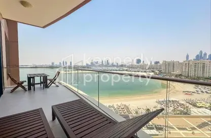 Apartment - 2 Bedrooms - 3 Bathrooms for rent in Tanzanite - Tiara Residences - Palm Jumeirah - Dubai