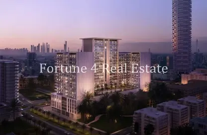 Apartment - 2 Bedrooms - 2 Bathrooms for sale in Binghatti Amberhall - Jumeirah Village Circle - Dubai