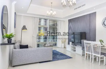 شقة - غرفة نوم - 2 حمامات للايجار في برج دنيا - برج خليفة - دبي وسط المدينة - دبي