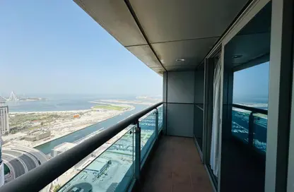 Apartment - 3 Bedrooms - 4 Bathrooms for rent in Princess Tower - Dubai Marina - Dubai