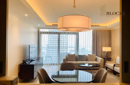 شقة - غرفة نوم - 2 حمامات للايجار في فندق ادريس فاونتن فيوز - دبي وسط المدينة - دبي