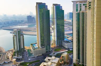 Apartment - 1 Bedroom - 1 Bathroom for rent in Marina Blue Tower - Marina Square - Al Reem Island - Abu Dhabi