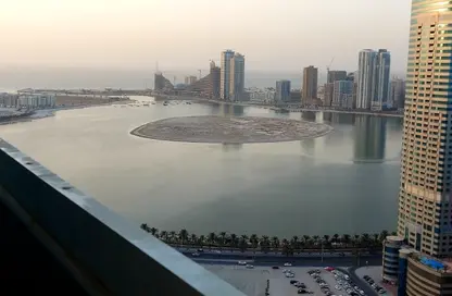 شقة - غرفة نوم - 2 حمامات للايجار في برج الحفيت - شارع التعاون - التعاون - الشارقة