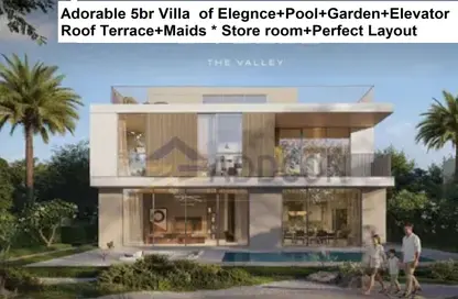 فيلا - 5 غرف نوم - 7 حمامات للبيع في أوفيل - ذا فالي - دبي