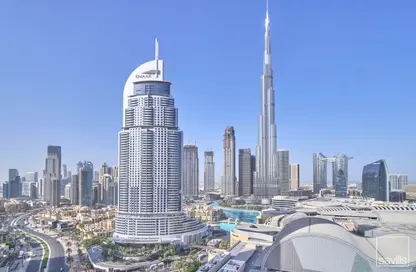Hotel  and  Hotel Apartment - 1 Bedroom - 2 Bathrooms for rent in The Address Residence Fountain Views 1 - The Address Residence Fountain Views - Downtown Dubai - Dubai