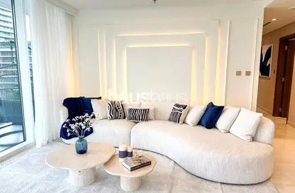 Apartment - 3 Bedrooms - 4 Bathrooms for rent in EMAAR Beachfront - Dubai Harbour - Dubai