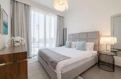 صورة لـ غرفة- غرفة النوم شقة - 2 غرف نوم - 2 حمامات للايجار في برج كريك جيت 1 - بوابة الخور - ميناء خور دبي (ذا لاجونز) - دبي ، صورة رقم 1