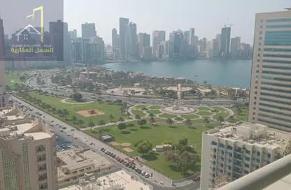 شقة - 2 غرف نوم - 3 حمامات للايجار في برج كابيتال - المجاز - الشارقة شقة - 2 غرف نوم - 3 حمامات للايجار في برج كابيتال - المجاز - الشارقة