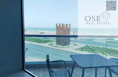 Apartment - 1 Bedroom - 2 Bathrooms for sale in Ajman Corniche Residences - Ajman Corniche Road - Ajman