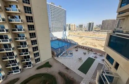 Apartment - Studio - 1 Bathroom for rent in Lago Vista B - Lago Vista - Dubai Production City (IMPZ) - Dubai