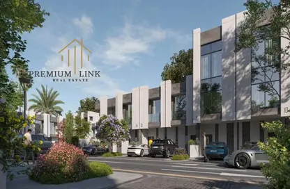 تاون هاوس - 2 غرف نوم - 3 حمامات للبيع في قرية ريبورتاج 1 - دبي لاند - دبي