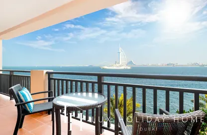 Balcony image for: Apartment - 2 Bedrooms - 2 Bathrooms for rent in Royal Amwaj Residences North - The Royal Amwaj - Palm Jumeirah - Dubai, Image 1