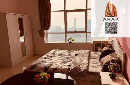 Apartment - Studio - 1 Bathroom for rent in Orient Tower 1 - Orient Towers - Al Bustan - Ajman