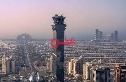 شقة - 1 حمام للايجار في برج النخيل - نخلة جميرا - دبي