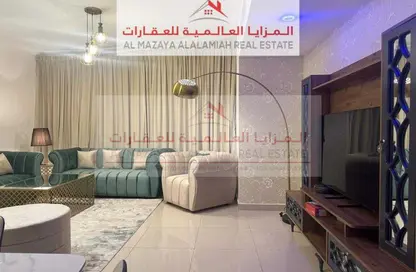 Apartment - 2 Bedrooms - 2 Bathrooms for rent in Al Mamzar Plaza - Al Taawun Street - Al Taawun - Sharjah