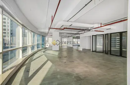 Office Space - Studio - 2 Bathrooms for rent in Blue Bay Tower - Business Bay - Dubai