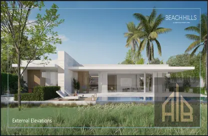 Outdoor House image for: Villa - 4 Bedrooms - 6 Bathrooms for sale in Beachfront - Al Zorah - Ajman, Image 1