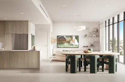 Living Room image for: Apartment - 2 Bedrooms - 2 Bathrooms for sale in Golf Grand - Dubai Hills Estate - Dubai, Image 1