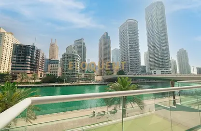 Apartment - 3 Bedrooms - 4 Bathrooms for rent in Marina Wharf 2 - Marina Wharf - Dubai Marina - Dubai