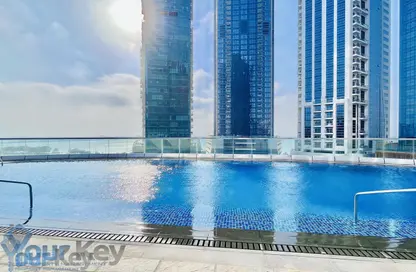 Apartment - 1 Bedroom - 2 Bathrooms for rent in Al Jowhara Tower - Corniche Road - Abu Dhabi