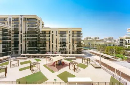 Outdoor Building image for: Apartment - 1 Bedroom - 2 Bathrooms for rent in Al Rayyana - Khalifa City - Abu Dhabi, Image 1