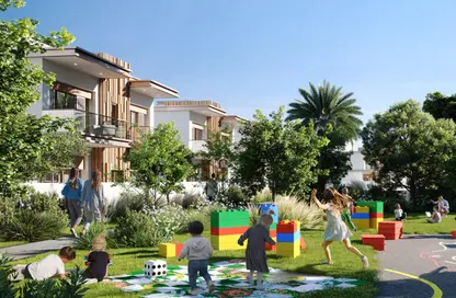 Townhouse - 4 Bedrooms - 5 Bathrooms for sale in Nice - Damac Lagoons - Dubai