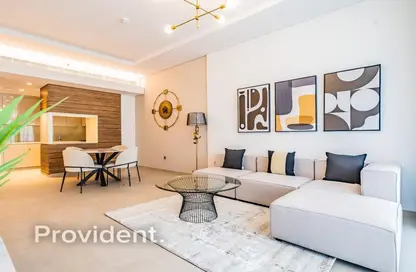 Living / Dining Room image for: Apartment - 1 Bedroom - 1 Bathroom for sale in Banyan Tree Residences Hillside Dubai - Jumeirah Lake Towers - Dubai, Image 1