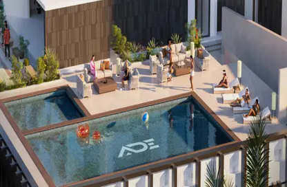Apartment - 1 Bedroom - 2 Bathrooms for sale in Greygate Residences by Ade - Jumeirah Village Circle - Dubai