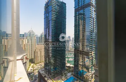 Apartment - 2 Bedrooms - 3 Bathrooms for rent in The Torch - Dubai Marina - Dubai