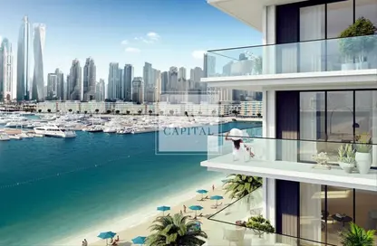 Apartment - 3 Bedrooms - 3 Bathrooms for sale in Beach Mansion - EMAAR Beachfront - Dubai Harbour - Dubai