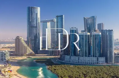 Apartment - 3 Bedrooms - 4 Bathrooms for rent in Sun Tower - Shams Abu Dhabi - Al Reem Island - Abu Dhabi