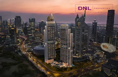 شقة - 2 غرف نوم - 3 حمامات للبيع في جميرا ريزيدنسز أبراج الإمارات - أبراج الإمارات - شارع الشيخ زايد - دبي