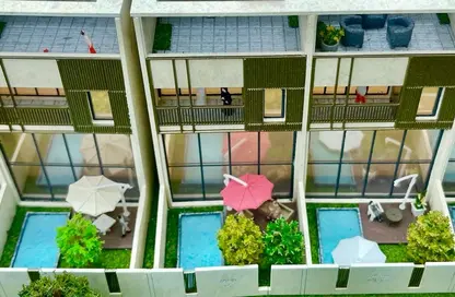 صورة لـ حوض سباحة تاون هاوس - 4 غرف نوم - 6 حمامات للبيع في ماج آي - 7 منطقه - مدينة الشيخ محمد بن راشد - دبي ، صورة رقم 1