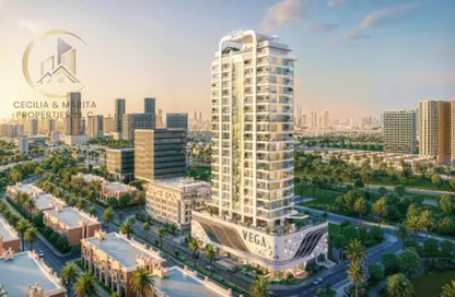 Apartment - Studio - 1 Bathroom for sale in Vega by Acube Developments - Dubai Sports City - Dubai
