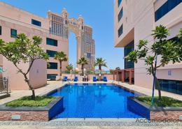 Pool image for: Apartment - 2 bedrooms - 4 bathrooms for rent in Marina Sunset Bay - The Marina - Abu Dhabi, Image 1