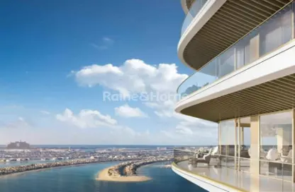 Apartment - 3 Bedrooms - 3 Bathrooms for sale in Seapoint - EMAAR Beachfront - Dubai Harbour - Dubai