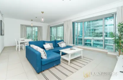 Apartment - 2 Bedrooms - 3 Bathrooms for rent in Paloma Tower - Marina Promenade - Dubai Marina - Dubai