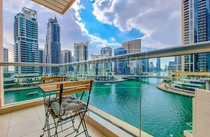 Apartment - 1 Bedroom - 1 Bathroom for rent in Fairfield Tower - Park Island - Dubai Marina - Dubai